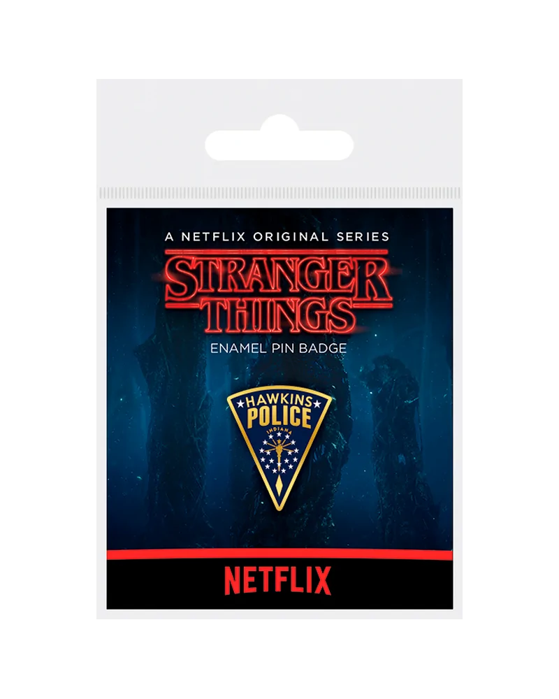 Pin Hawkins Police de Stranger Things