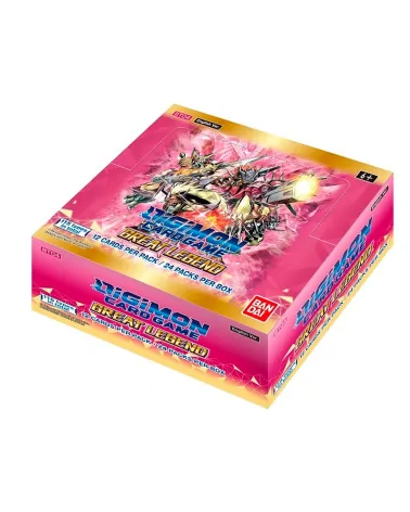 Sobre Digimon Card Game Booster Great Legend [BT04]