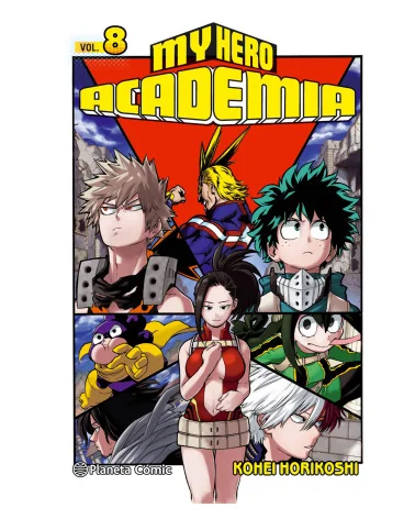 Manga My Hero Academia nº 08