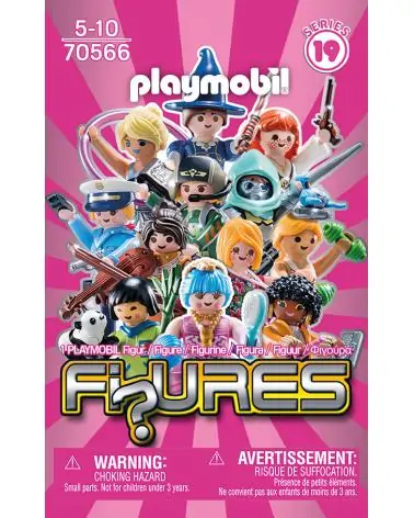 Playmobil sobre figuras niña (serie 19)