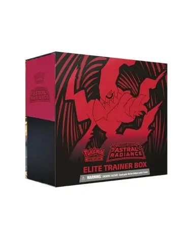 Juego de cartas pokemon tcg sword and shield 10 astral radiance elite trainer box inglés