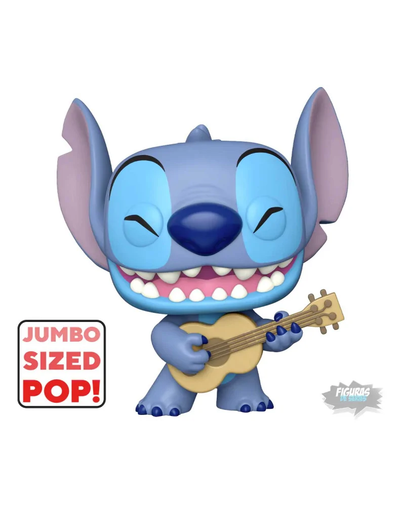 Funko Pop Stitch With Ukelele de Lilo & Stitch de 25cm