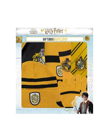 Pack Túnica y Complementos de Hufflepuff de Harry Potter