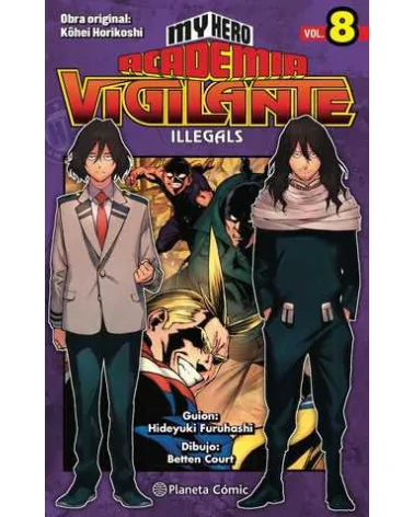 Manga My Hero Academia Vigilante Illegals nº 08