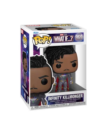 Funko Pop Infinity Killmonger de Marvel What If...?