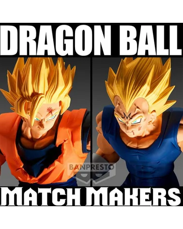 Banpresto Super Saiyan 2 Son Goku De Dragon Ball Z Match Makers (PREVENTA)