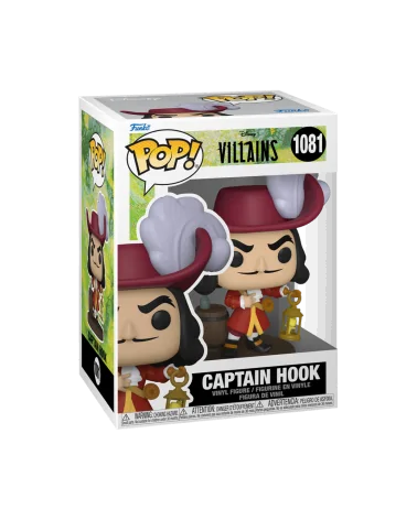 Funko Pop Capitán Hook de Disney Villanos