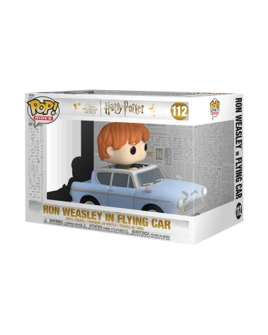 Funko Pop Super Deluxe Ron with Car de Harry Potter- Chamber of Secrets Anniversary