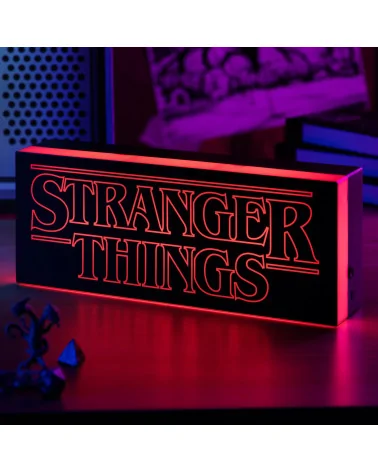 Lámpara Logo Stranger Things