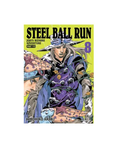 Manga Jojo's Bizarre Adventure Parte 7. Steel Ball Run 08