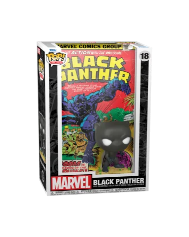 Funko Pop Comic Cover Black Panther de Marvel (PREVENTA)