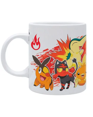 Taza White Fire Starters de Pokémon