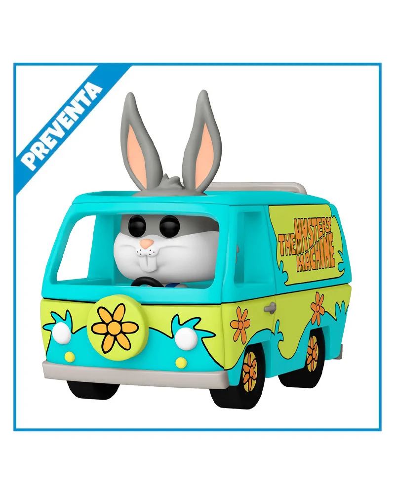 Funko Pop Ride Super Deluxe Mystery Machine with Bugs Bunny de Warner Bros 100th Aniversario (PREVENTA)