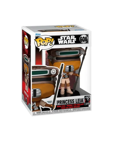 Funko Pop Princesa Leia Boushh de Star Wars Retorno del Jedi 40th