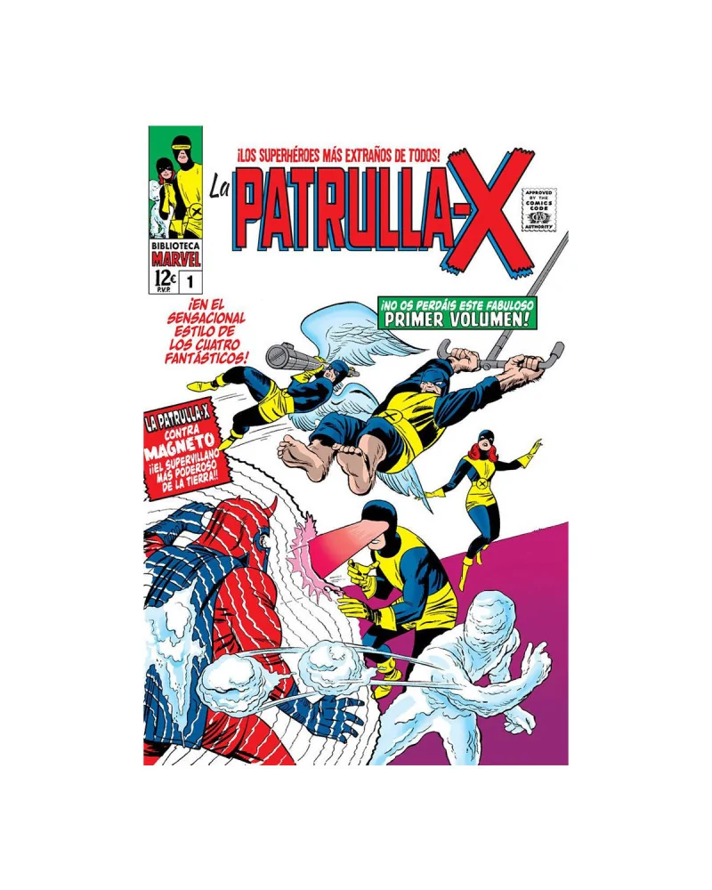 Biblioteca Marvel 13. La Patrulla-X 1 1963-64