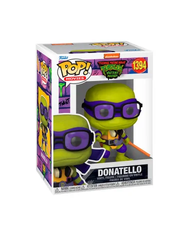 Funko Pop Donatello de Las Tortugas Ninja Mutant Mayhem (PREVENTA)