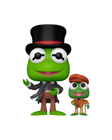 Funko Pop Bob Cratchit with Robin the Frog de The Muppet Christmas Carol (PREVENTA)