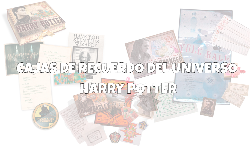 Cajas de recuerdo del Universo Harry Potter